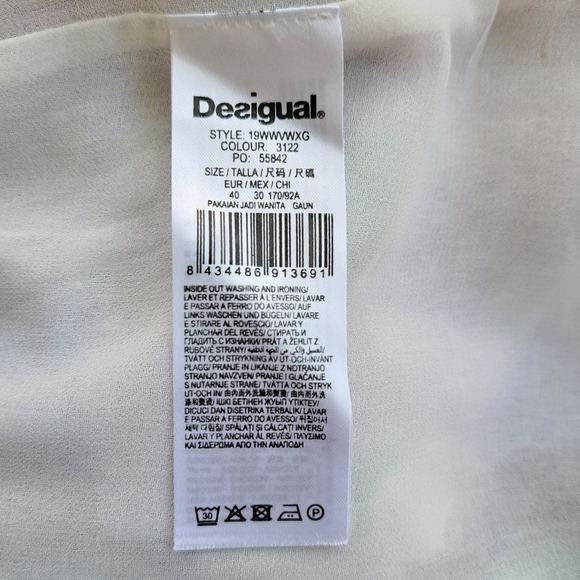 Floral Multicolor Sleeveless Dress - Picture 10 of 11